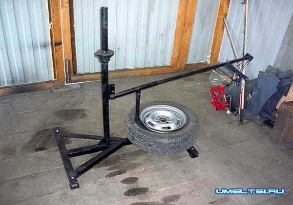 Ручной шиномонтажный станок своими руками Ручной шиномонтажный станок своими руками
