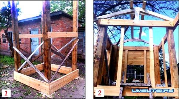 терем-шалаш и песочница для малыша терем-шалаш и песочница для малыша