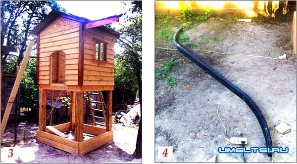 терем-шалаш и песочница для малыша терем-шалаш и песочница для малыша