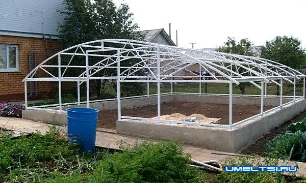 Изделия из профильной трубы-теплица Изделия из профильной трубы-теплица