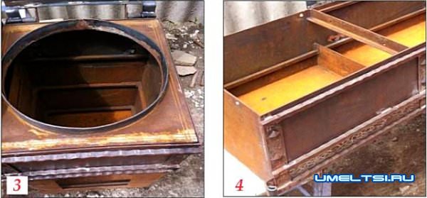 Железная жаровня 3 в 1