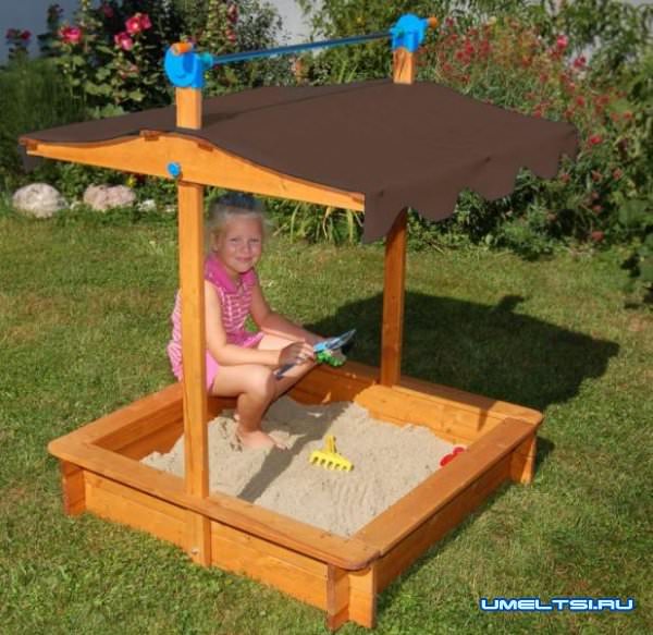 песочница своими руками-идеи