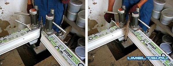 Окна ПВХ своими руками-пайка профиля Окна ПВХ своими руками-пайка профиля