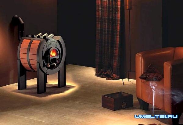 Печь булерьян в интерьере комнаты Печь булерьян в интерьере комнаты