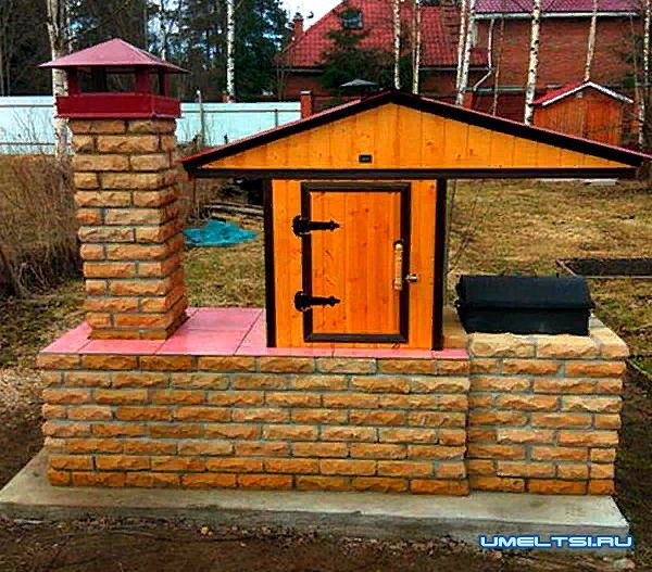Строительство универсальной коптильни Строительство универсальной коптильни