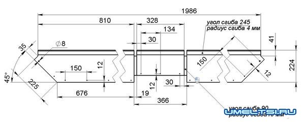 Санки для рыбалки зимой своими руками чертежи