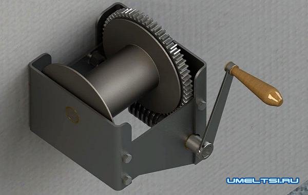 Ручная барабанная лебедка своими руками: сборка Ручная барабанная лебедка своими руками: сборка