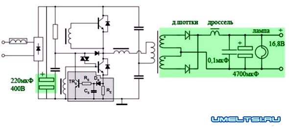 в корпус батареи в корпус батареи