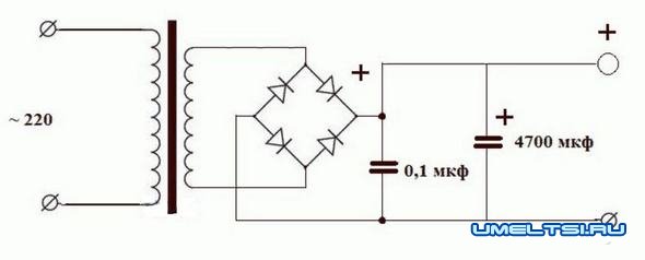 схема блока питания схема блока питания
