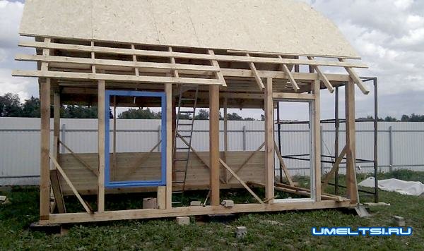 дачный домик своими руками-поэтапно дачный домик своими руками-поэтапно