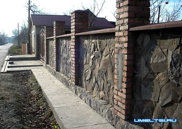 Забор для частного сектора Забор для частного сектора