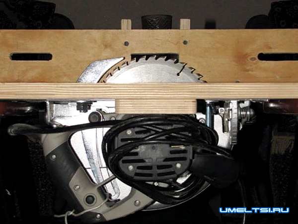 Циркулярка из дисковой пилы Циркулярка из дисковой пилы