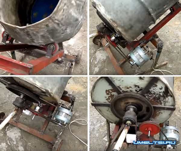 бетономешалка из стиральной машины бетономешалка из стиральной машины