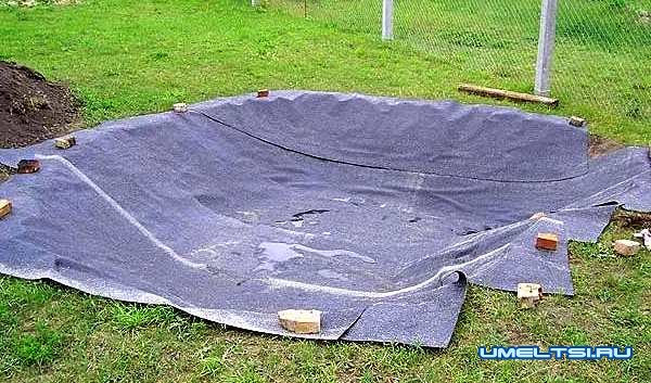 Водоем из полиэтилена своими руками Водоем из полиэтилена своими руками