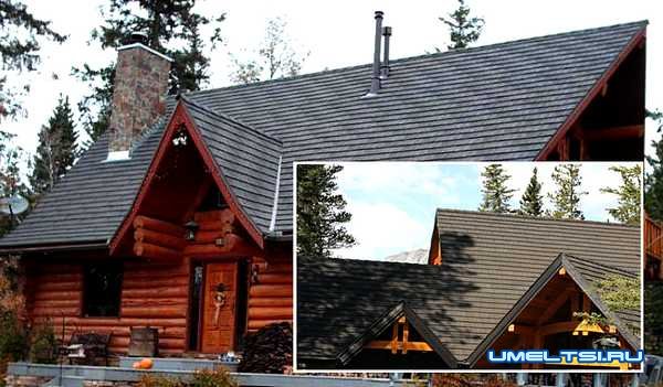 Крыша из старых шин Крыша из старых шин