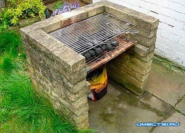 Как построить кирпичный гриль на даче (стационарный гриль) Как построить кирпичный гриль на даче (стационарный гриль)