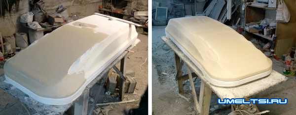 Бокс на крышу авто из пластика Бокс на крышу авто из пластика