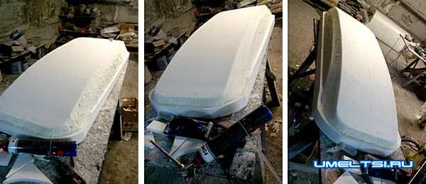 Бокс на крышу авто из пластика Бокс на крышу авто из пластика