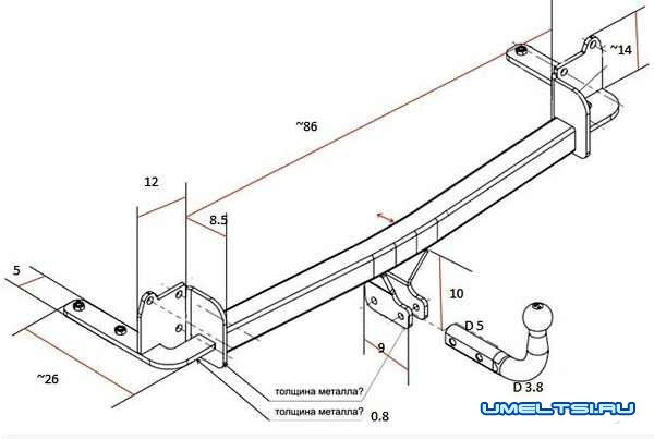 Фаркоп своими руками для «Ланоса» Фаркоп своими руками для «Ланоса»