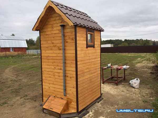 Пошаговое описание строительства туалета Пошаговое описание строительства туалета