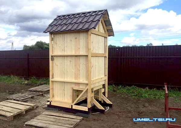 Пошаговое описание строительства туалета Пошаговое описание строительства туалета