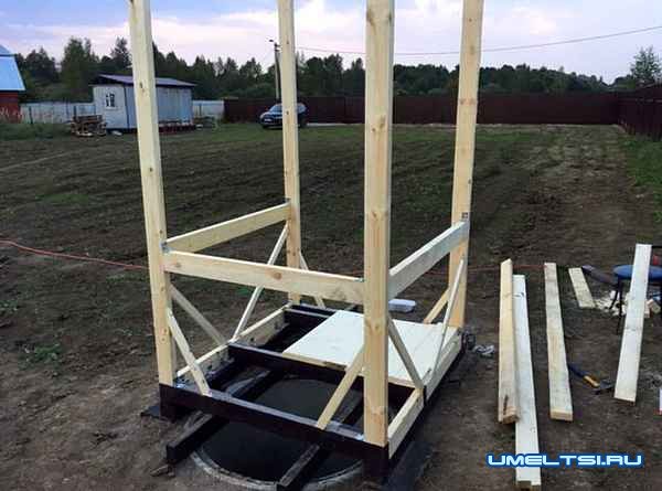 Пошаговое описание строительства туалета Пошаговое описание строительства туалета