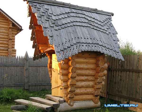туалет из дерева туалет из дерева