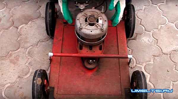 Газонокосилка своими руками фото