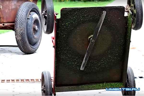 Газонокосилка своими руками фото