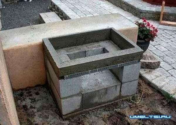 мангал из шлакоблока своими руками мангал из шлакоблока своими руками