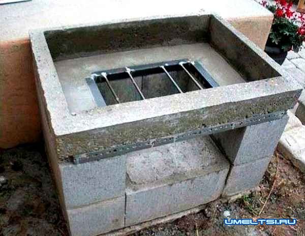 мангал из шлакоблока своими руками мангал из шлакоблока своими руками