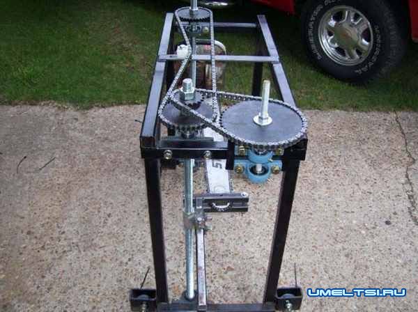 Самодельная пилорама из бензопилы-поэтапно Самодельная пилорама из бензопилы-поэтапно