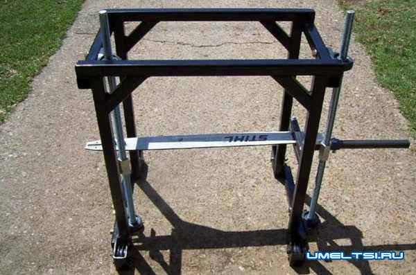 Самодельная пилорама из бензопилы-поэтапно Самодельная пилорама из бензопилы-поэтапно