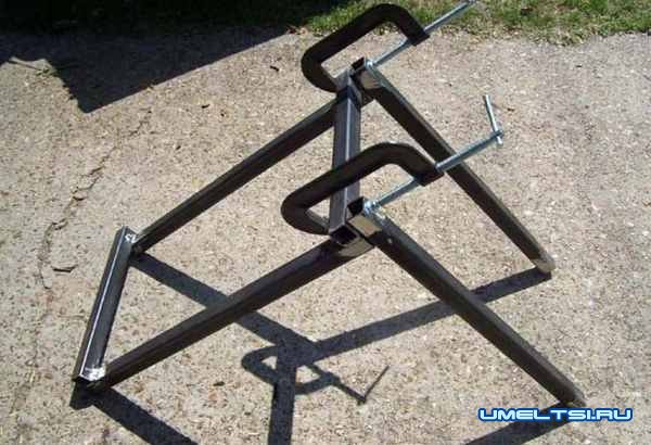 Самодельная пилорама из бензопилы-поэтапно Самодельная пилорама из бензопилы-поэтапно