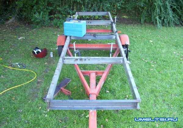 Самодельная пилорама из бензопилы-поэтапно Самодельная пилорама из бензопилы-поэтапно