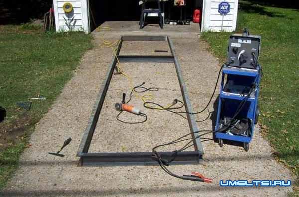 Самодельная пилорама из бензопилы-поэтапно Самодельная пилорама из бензопилы-поэтапно