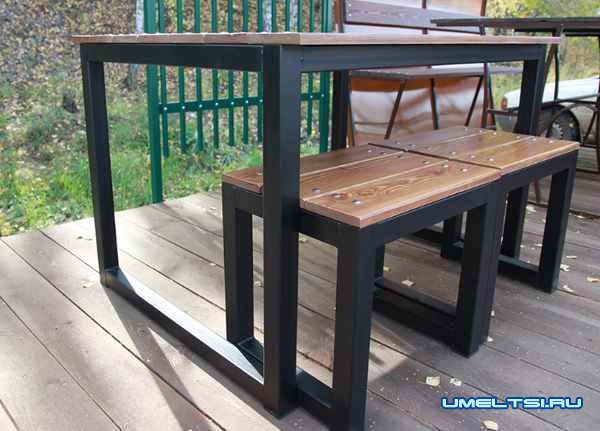 Стол из профильной трубы своими руками Стол из профильной трубы своими руками