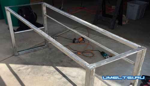 Стол из профильной трубы своими руками Стол из профильной трубы своими руками