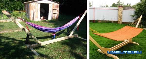 Идеи оформления двора-гамаки