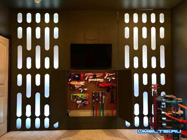 Кровать в виде космического корабля-фото Кровать в виде космического корабля-фото