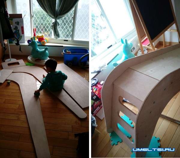 горка для детей своими руками-фото горка для детей своими руками-фото