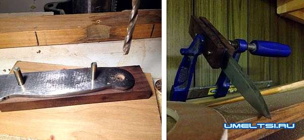 Охотничий нож своими руками-ход работ Охотничий нож своими руками-ход работ