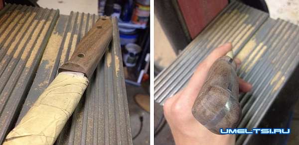 Охотничий нож своими руками-ход работ Охотничий нож своими руками-ход работ