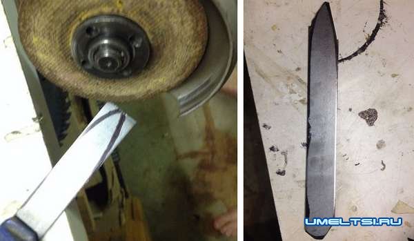 Охотничий нож своими руками-ход работ Охотничий нож своими руками-ход работ