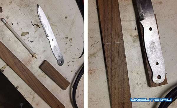 Охотничий нож своими руками-ход работ Охотничий нож своими руками-ход работ