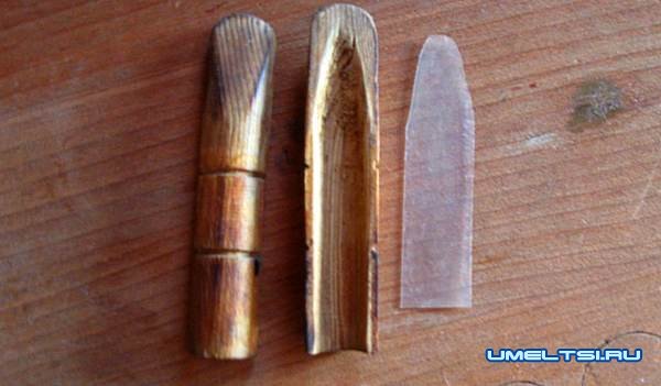 Манок на утку и гуся своими руками-из дерева Манок на утку и гуся своими руками-из дерева