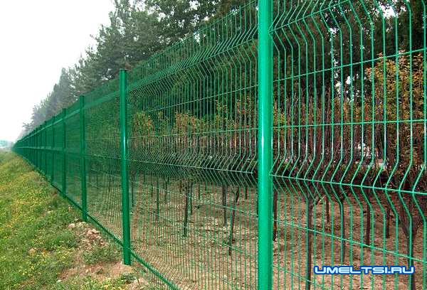 Секции из прутьев - достойная альтернатива