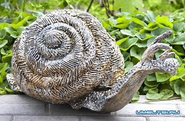 Поделки из гипса и монтажной пены для дачи