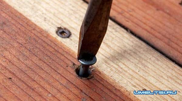 Как выкрутить сорванный винт или шуруп Как выкрутить сорванный винт или шуруп