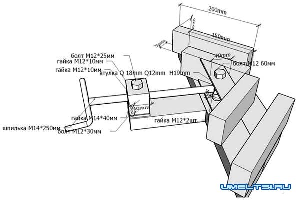 Угловая струбцина своими руками Угловая струбцина своими руками